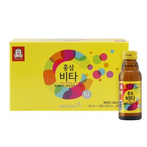 정관장 홍삼비타C 홍삼비타민음료, 100ml, 10개