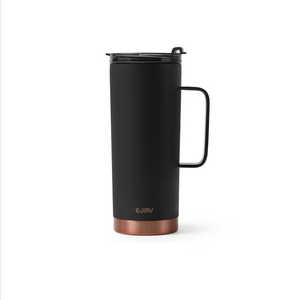 에지리 대용량 텀블러 매트한 무광 스텐, 600ml, 매트블랙, 1개