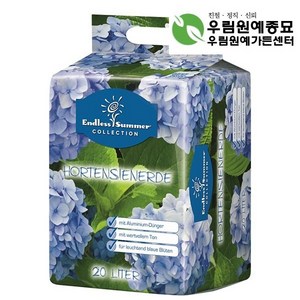 수국 전용상토 ( 파랑 ) [ 20L ] [ 우림원예가든센터 ] [우림원예종묘], 1개