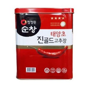 청정원 태양초 진골드14KG (업소용), 1통, 14kg