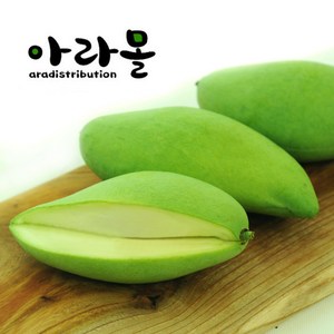 아라몰 태국 그린망고 (Thailand Geen Mango), 1박스, 1.5kg (5-6과)