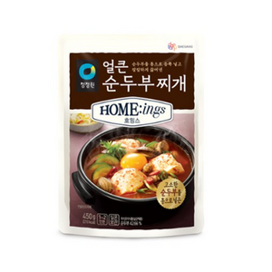 호밍스 얼큰순두부찌개, 450g, 2개