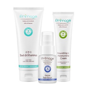 [당일출고] 쁘리마쥬 수딩키트 (바스앤샴푸200ml+고보습크림100m, 없음, 1개