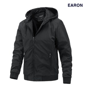 [EARON] 후드 윈드스토퍼 라이트패딩 집업 자켓
