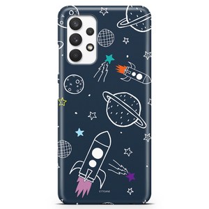 갤럭시A52S 케이스 스페이스패턴 디자인 하드