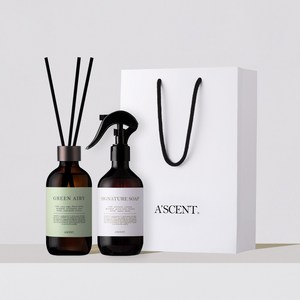 1+1 에이센트 집들이세트 (디퓨저 200ml + 드레스퍼퓸 250ml), 07 그린에어리, 1개