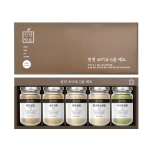 신선약초 조미료 멸치 110g + 생강 80g + 양파 110g + 표고버섯 45g + 다시마 120g 선물세트, 1세트