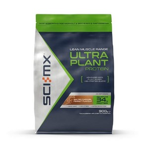 SCI-MX Nutrition 울트라 식물성 단백질 솔티드 캐러멜 땅콩 900g 리필용 마른사람살찌는법