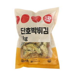 식자재왕단호박튀김 1kg, 5개