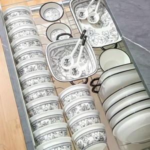 예쁜그릇세트 수입그릇세트 세라믹 식기 신혼부부 집들이선물, 1개