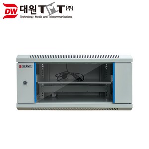 in 대원TMT [DW-H300] 허브랙 (H300 D450 W600 / 6U), 1개