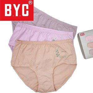 BYC 60수 면스판 편안한 맥시 팬티