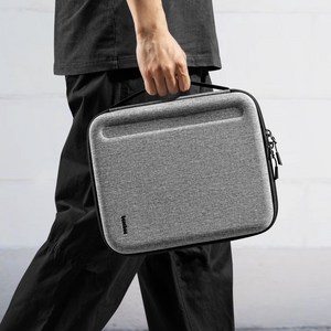 탐탁 B06 팬시케이스 포트폴리오 케이스 아이패드 갤럭시탭 서피스고 멀티스토리지 가방, Gray, 1개