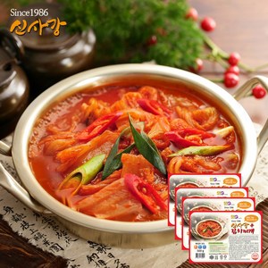 서민갑부 방영 수원맛집 신사강 김치찌개_500gX4개 가정식 간편 저녁메뉴 혼밥 캠핑음식, 500g, 4개