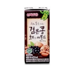 삼육 나의 몸을 위한 검은콩 호두와아몬드 두유, 190ml, 24개