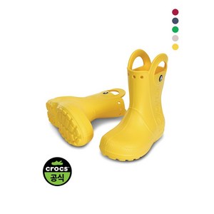 크록스 공식 키즈 HANDLE IT RAIN BOOT KIDS 5종 택1 24SKBT12803