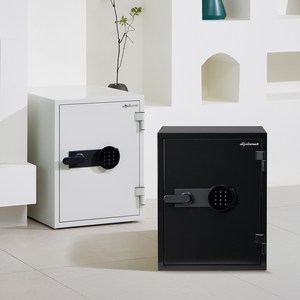(당일출고)2025 디프로매트금고 터치식 전자락 소형 가정용 금고 k500, 크림화이트