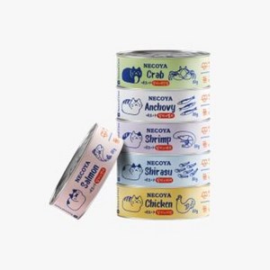 [10+1]고양이 캔 네츄럴코어 네코야 6종 참치[ 게맛살 치어 멸치 닭가슴살 새우 연어]