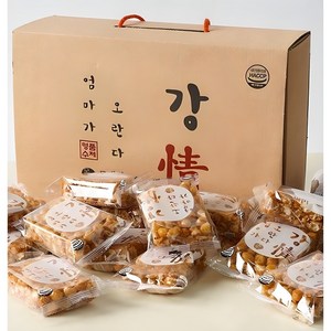 엄마가오란다 촉촉한 수제강정 선물형 12p, 23g, 12개