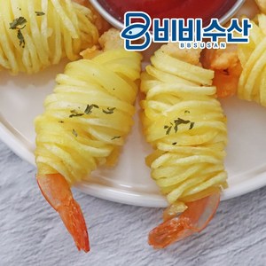 비비수산 맛있는 감자와 새우의 환상궁합 감자말이새우 200g, 1개