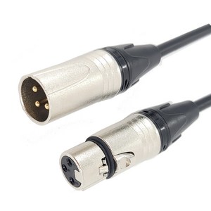 IMI XLR 캐논 암 수 프리미엄 마이크케이블 5M, PMC-6525S, 검정