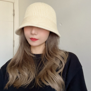 코어리스트 니트 여자 벙거지모자 버킷햇 겨울모자