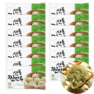 나래식품 산동 찐만두180gX10개, 180g, 40개