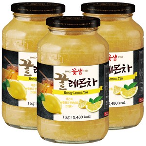 꽃샘 꿀레몬차, 1kg, 1개입, 3개