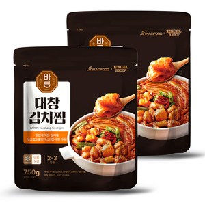 바른 대창김치찜 (우동사리증정), 750g, 2개