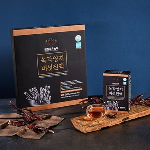 녹각영지버섯진액 80ml 30포, 2박스, 2400ml