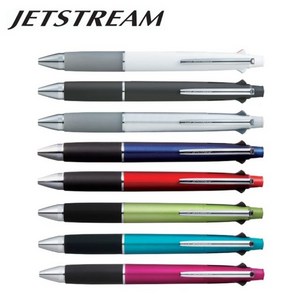 유니 제트스트림 4색 and 샤프 MSXE5-1000-07 0.7mm /1개입, 블랙