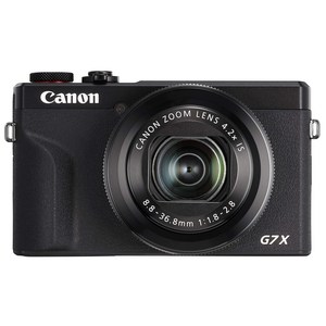 Canon 컴팩트 디지털 카메라 PoweShot G7 X Mak III 블랙 1.0형 센서F1.8 렌즈광학 4.2배 줌 PSG7XMARKIIIBK