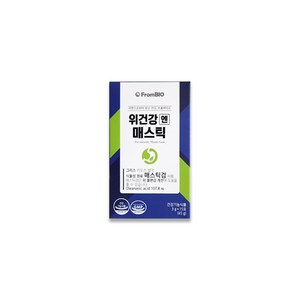 프롬바이오 위건강엔 매스틱 이병헌 매스틱검 가루 분말 30포, 45g, 12개