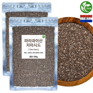 신영몰 치아시드 치아씨드 파라과이산, 2개, 500g