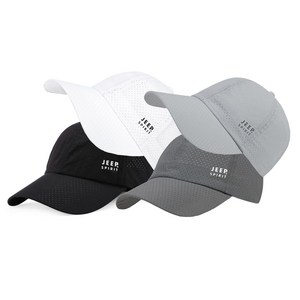 웹도매 JEEP SPIRIT 지프 스피릿 볼캡 여름모자 CA0088, 라이트그레이, 1개