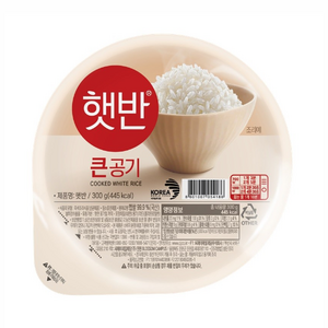 햇반 큰공기, 300g, 12개