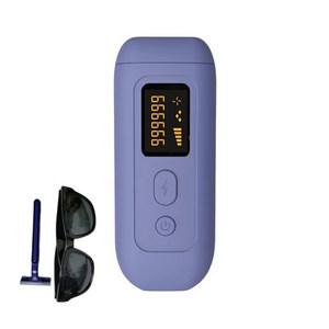 국내 A/S 가능 레이저 여성 가정용 제모기 겨드랑이레이저제모 모근제거기 제모기추천, 블루퍼플