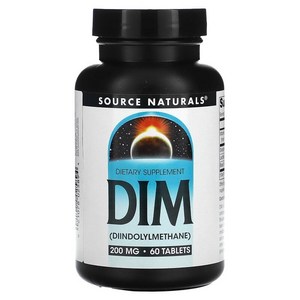 소스내추럴스 딤 DIM 200mg 60정, 1개