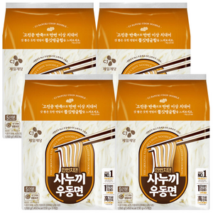 CJ 만번치댄 사누끼우동면, 230g, 20개