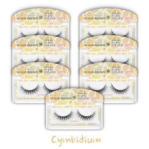 [ 9~12 mm ] 심비디움 3초 속눈썹 7개세트 원터치 3초 속눈썹 4종 셀프연장 9~12 mm, K02 7개세트, 12mm, 7개