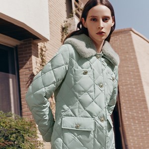 [4만원인하 ] 칼라거펠트 23FW 퀼티드 구스다운 코트