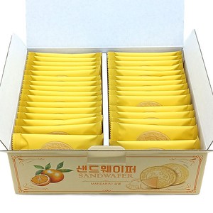 감귤 샌드웨이퍼 60개입(30개 x 2상자), 2개, 240g