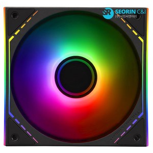 [서린공식] Themalight TL-M12-S ARGB 블랙 서린 1팩