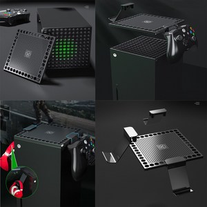 XBOX SERIES X 상단먼지방지커버+헤드셋+패드거치대 / 엑스박스 시리즈 엑스 전용, 1개