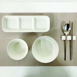 파울러스 심플화이트 1인 반상기 식기세트, 1개