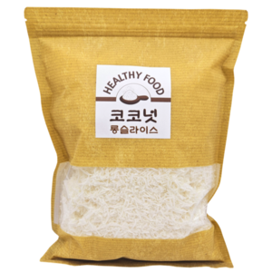 코코넛롱 코코넛롱슬라이스 코코넛가루, 1kg, 1개