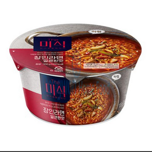 The미식 장인라면 얼큰한맛 컵 106g, 12개