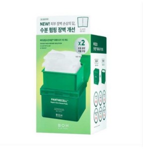 [정품] +-+ bio healboh 1+1 모든피부용 페이스용 바이오힐보 판테셀 리페어시카 거즈패드 80매+80매 (본품+리필), 1개, 160매입