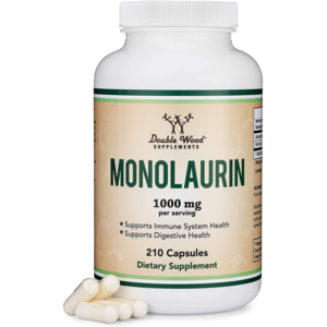 더블우드 모노라우린 모놀로린 Monolauin 1회 제공량 1000mg 210캡슐, 1개, 210정