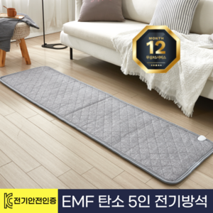 양면 전기방석 소파 탄소 카본, EMF 5인용(50X200)